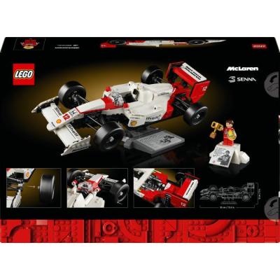 Конструктори LEGO - Конструктор LEGO Icons McLaren MP4/4 і Айртон Сенна (10330)#3