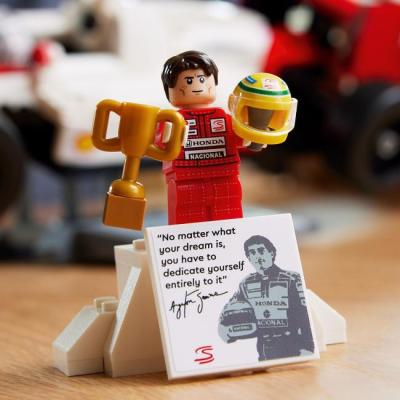 Конструктори LEGO - Конструктор LEGO Icons McLaren MP4/4 і Айртон Сенна (10330)#6