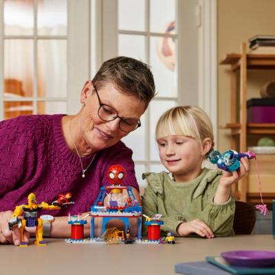 Конструктори LEGO - Конструктор LEGO Marvel Павутинна штаб-квартира команди Павука (10794)#7