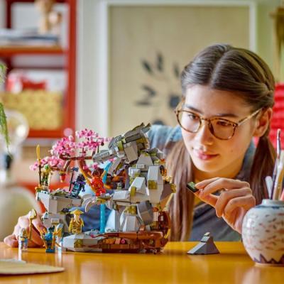 Конструктори LEGO - Конструктор LEGO NINJAGO Храм каменю дракона (71819)#5