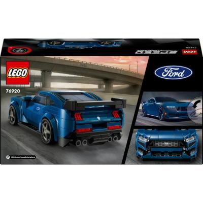 Конструктори LEGO - Конструктор LEGO Speed Champions Спортивний автомобіль Ford Mustang Dark Horse (76920)#3