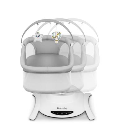 Кресла-качалки - Кровать-качалка Lionelo Bella set grey concrete 2 в1 (LO-BELLA SET GREY CONCRETE)#5