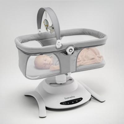 Кресла-качалки - Кровать-качалка Lionelo Bella set grey concrete 2 в1 (LO-BELLA SET GREY CONCRETE)#6