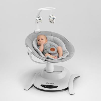 Кресла-качалки - Кровать-качалка Lionelo Bella set grey concrete 2 в1 (LO-BELLA SET GREY CONCRETE)#7