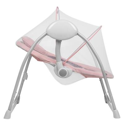 Крісла-качалки - Крісло-качалка Lionelo Ruben pink baby (LO-RUBEN RUBEN PINK BABY)#4