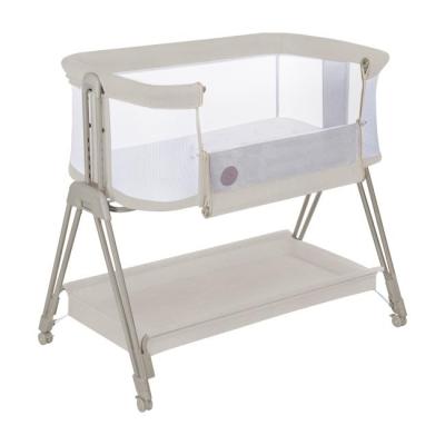 Манежи - Приставная кроватка Lionelo Luna beige sand (LO-LUNA BEIGE SAND)#5