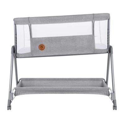 Манежи - Приставная кроватка Lionelo Luna grey concrete (LO-LUNA GREY CONCRETE)#3