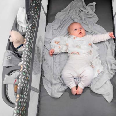 Товары по уходу - Покрывало Lionelo Bamboo swaddle grey stone (LO-BAMBOO SWADDLE GREY STONE)#3