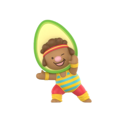 Фігурки персонажів - Колекційна фігурка-сюрприз Pop Mart Avofriends Dance (AVD-01)#4