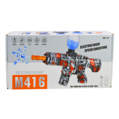 Помпова зброя - Автомат Shantou Jinxing чорний з червоним (CZ19/1)#3