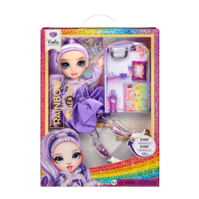 Куклы - Кукла Rainbow High Sparkle and shine Виола с аксессуарами (427810)#7