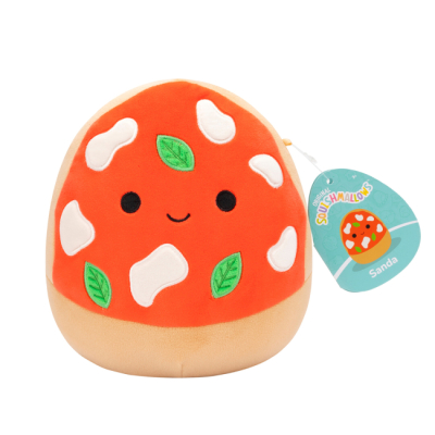 Персонажи мультфильмов - Мягкая игрушка Squishmallows Пицца Санда 19 см (SQCR06583)#5