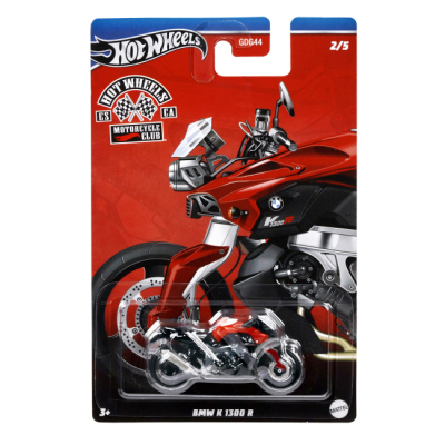 Автомоделі - Мотоцикл Hot Wheels Motorcycle club BMW K 1300R (HWR59/2)#4
