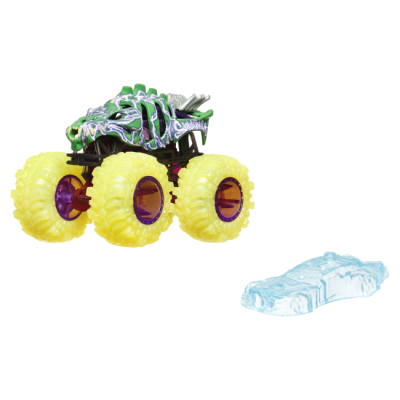 Автомоделі - Автомодель Hot Wheels Monster Trucks Power smashers Skelesaurus (HYJ19/3)#3