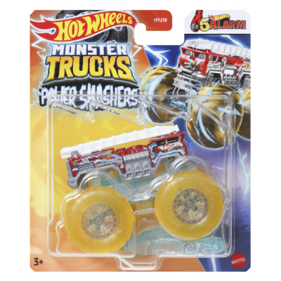 Автомодели - Автомодель Hot Wheels Monster Trucks Power smashers 5Alarm (HYJ19/5)#4