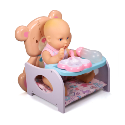 Пупсы - Пупс Lotus со стульчиком для кормления (13045) (6337722)#3