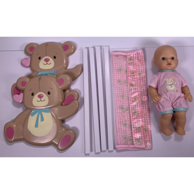 Пупси - Пупс Lotus з ліжком Ведмедик Тедді (13090) (6337723)#3