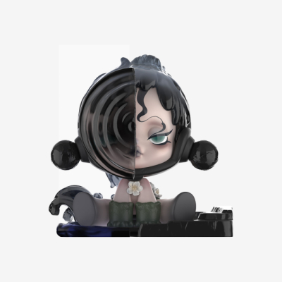 Фігурки персонажів - Колекційна фігурка-сюрприз Pop Mart The ink plum blossom Skullpanda (SPB-01)#4