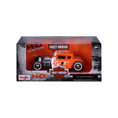 Автомоделі - Автомодель Maisto Harley-Davidson Custom 1929 Ford Model A (32160/32175)#9