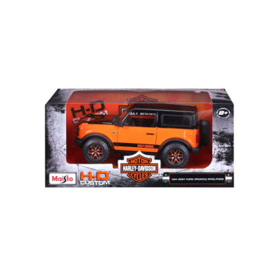 Автомодели - Автомодель Maisto Harley-Davidson Custom 2021 Ford Bronco Badlands (32160/32272)#9