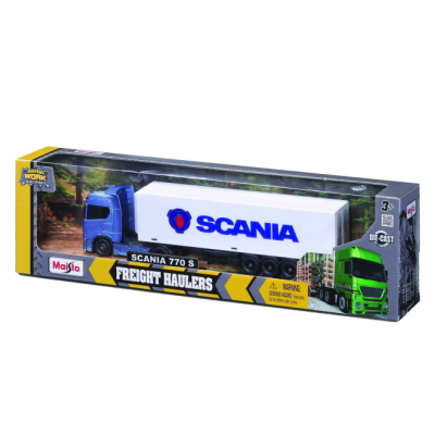 Транспорт и спецтехника - Грузовик Maisto Mini work machines Scania 770 S Container trailer (11682/06)#2