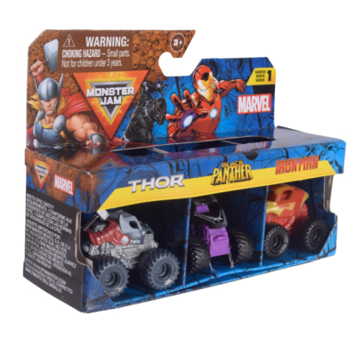 Автомодели - Набор автомоделей Monster Jam Marvel mini (6070229)#6