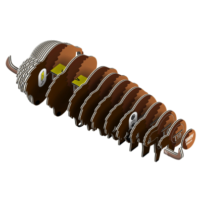 3D-пазли - 3D пазл Eugy Зоопарк Бізон (XEG-045)#2