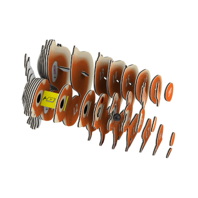 3D-пазлы - 3D пазл Eugy Зоопарк Белка (XEG-083)#6