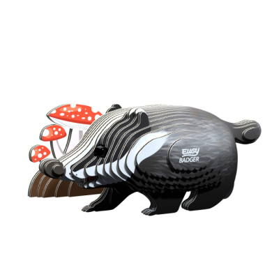 3D-пазли - 3D пазл Eugy Зоопарк Борсук (XEG-094)#2