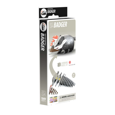 3D-пазли - 3D пазл Eugy Зоопарк Борсук (XEG-094)#4