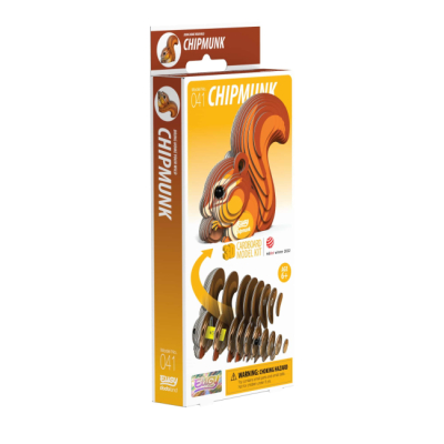 3D-пазли - 3D пазл Eugy Зоопарк Бурундук (XEG-041)#3