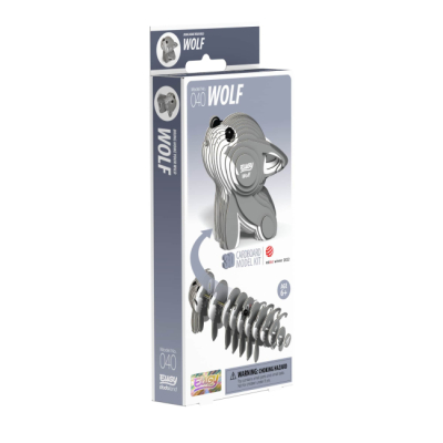 3D-пазли - 3D пазл Eugy Зоопарк Вовк (XEG-040)#3