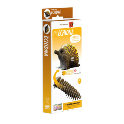 3D-пазли - 3D пазл Eugy Зоопарк Єхидна (XEG-058)#3