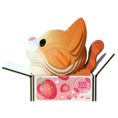 3D-пазлы - 3D пазл Eugy Зоопарк Котенок рыжий (XEG-087)#2