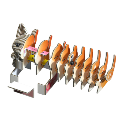 3D-пазлы - 3D пазл Eugy Зоопарк Котенок рыжий (XEG-087)#3