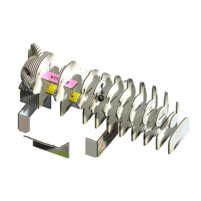 3D-пазли - 3D пазл Eugy Зоопарк Кошеня сіамське (XEG-088)#3