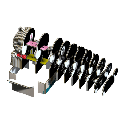 3D-пазлы - 3D пазл Eugy Зоопарк Котенок черно-белый (XEG-089)#3