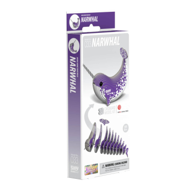 3D-пазлы - 3D пазл Eugy Зоопарк Нарвал (XEG-033)#3