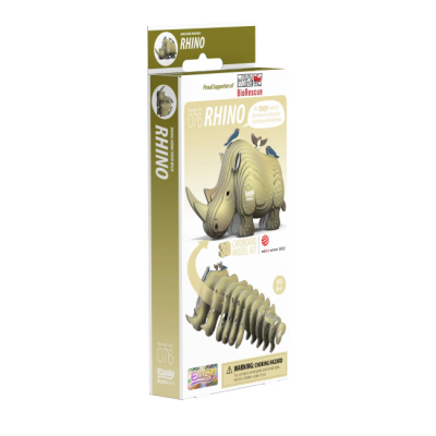 3D-пазли - 3D пазл Eugy Зоопарк Носоріг (XEG-076)#3