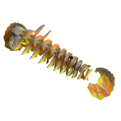 3D-пазлы - 3D пазл Eugy Зоопарк Плащеносная ящерица (XEG-108)#3