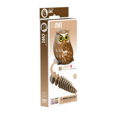 3D-пазли - 3D пазл Eugy Зоопарк Сова (XEG-044)#3