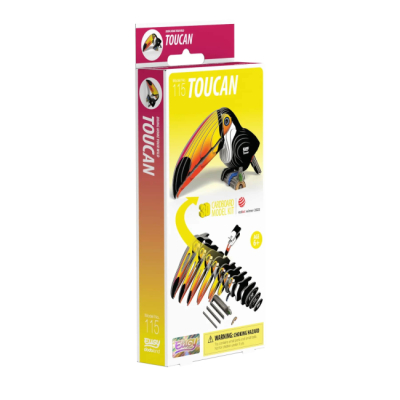 3D-пазли - 3D пазл Eugy Зоопарк Тукан (XEG-115)#4