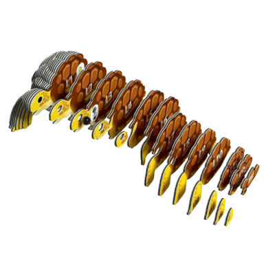 3D-пазлы - 3D пазл Eugy Зоопарк Черепаха (XEG-104)#3