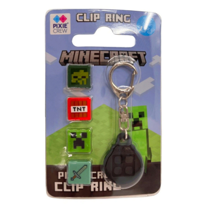 Брелоки - Брелок Pixie Crew Майнкрафт чорний (PXX-05-27) (8595725200245)#3