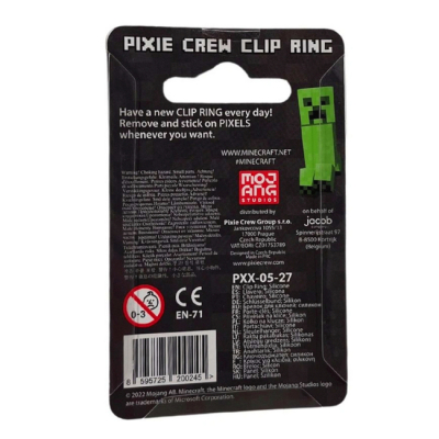 Брелоки - Брелок Pixie Crew Майнкрафт чорний (PXX-05-27) (8595725200245)#4