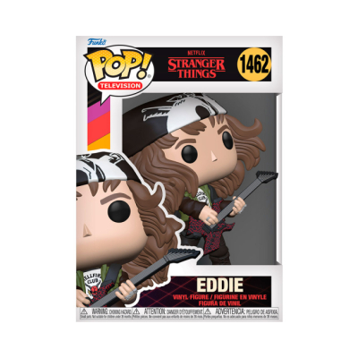 Фигурки персонажей - Фигурка Funko Pop Stranger Things Охотник Эдди с гитарой (72138)#2