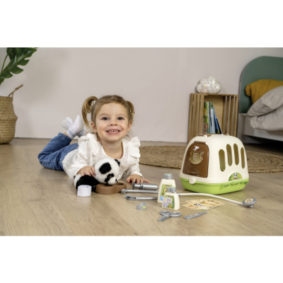 Наборы профессий - Игровой набор Smoby Переноска по уходу за животными с пандой (340303)#5