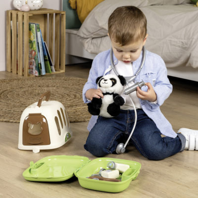 Наборы профессий - Игровой набор Smoby Переноска по уходу за животными с пандой (340303)#6