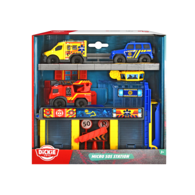 Паркінги і гаражі - Ігровий набір Dickie Toys SOS Служба порятунку Мікро (3713017)#2