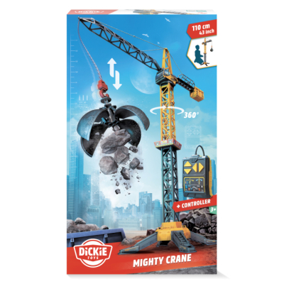 Транспорт и спецтехника - Кран Dickie Toys Могучий  на дистанционном управлении (3729022)#2